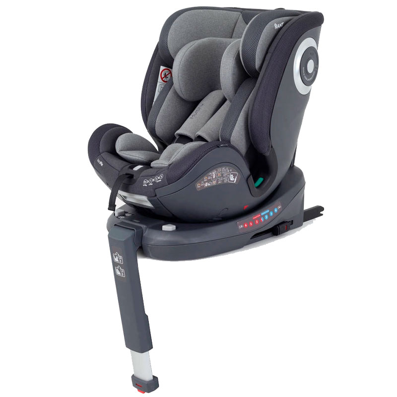 Автокресло Rant MultiFix группа 0/1/2/3 (0-36 кг), grey
