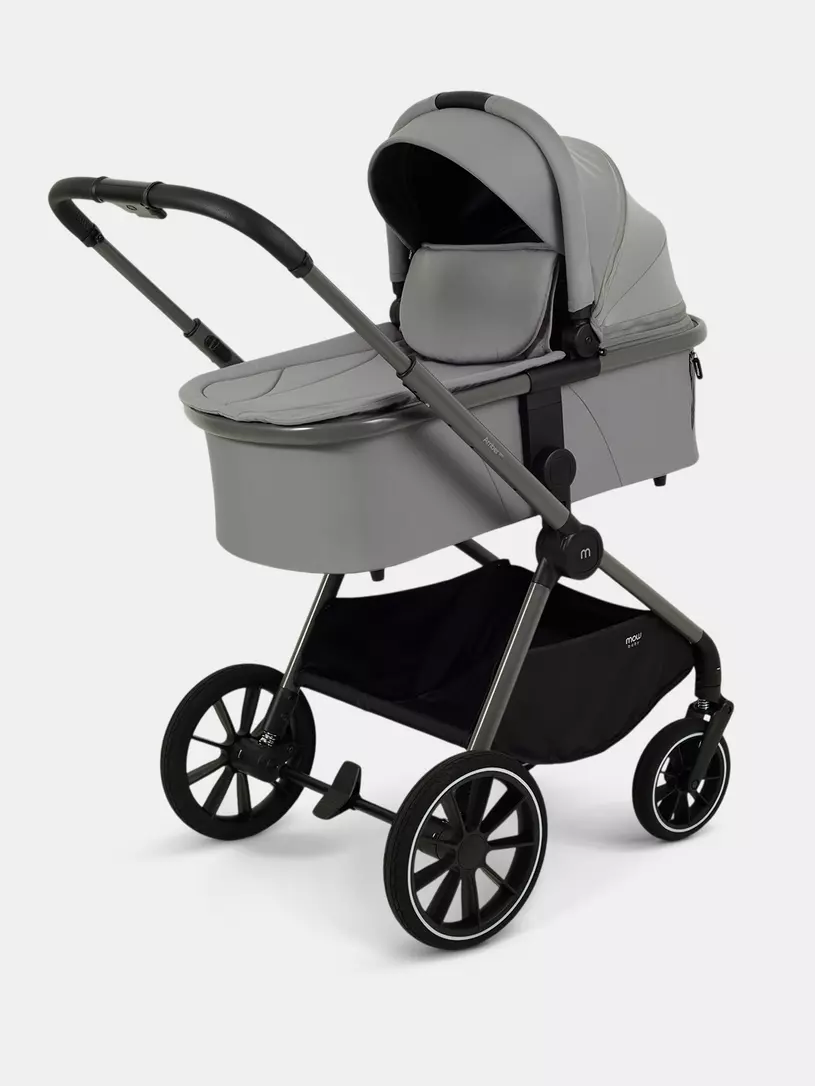 Коляска 3 в 1 Mowbaby Amber PRO Grey
