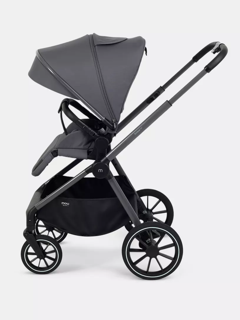 Коляска 3 в 1 Mowbaby Amber PRO Graphite