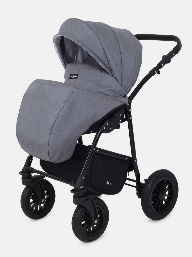 Коляска 2 в 1 Rant Siena 2024 07 серый