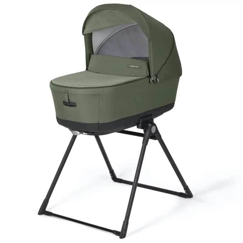 Коляска 3 в 1 i-Size Inglesina Electa с подставкой под люльку Standup, Tribeca Green