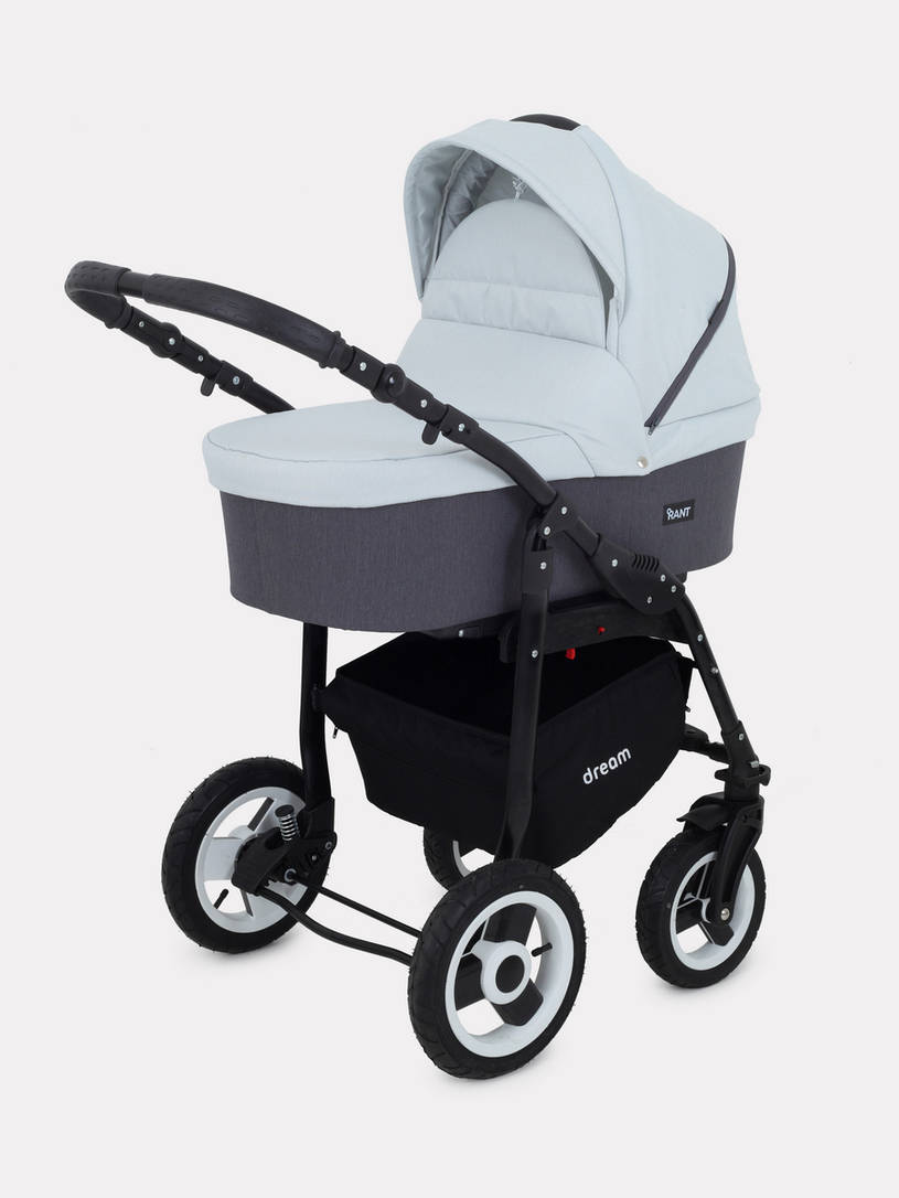 Коляска 2 в 1 Rant Dream 01 белый