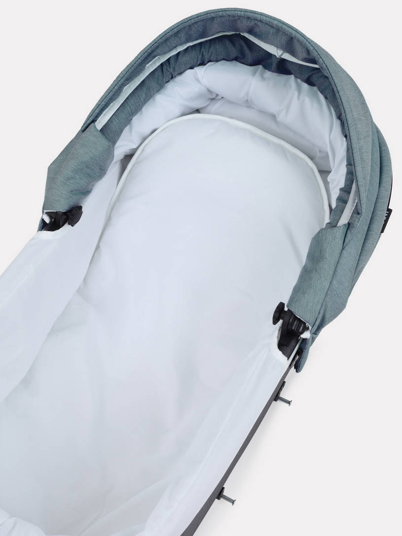 Коляска 3 в 1 Rant Dream 06 серый-зеленый