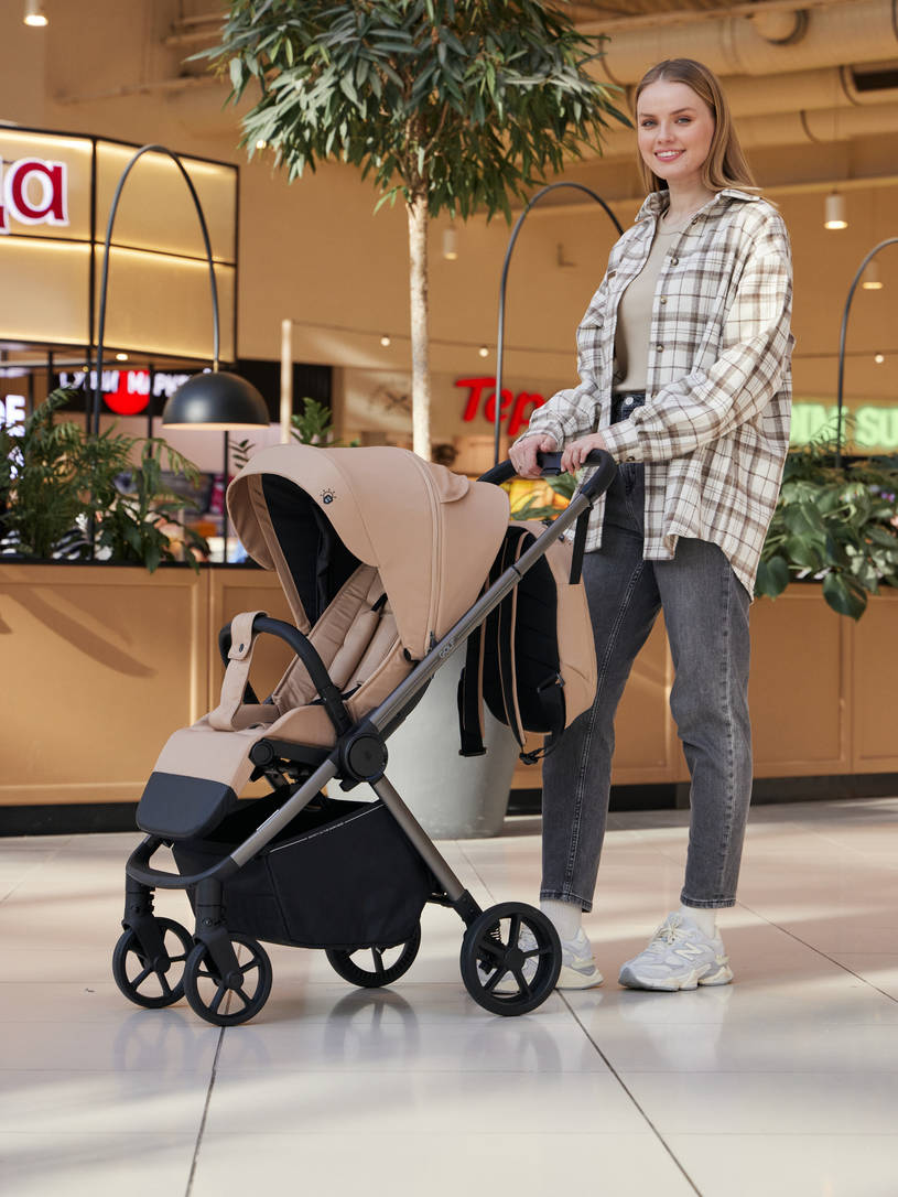 Коляска прогулочная Rant Golf Latte beige