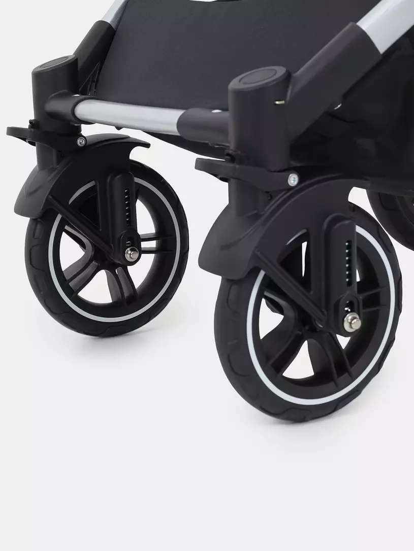 Коляска-трансформер 3 в 1 Mowbaby Jasper Silver grey