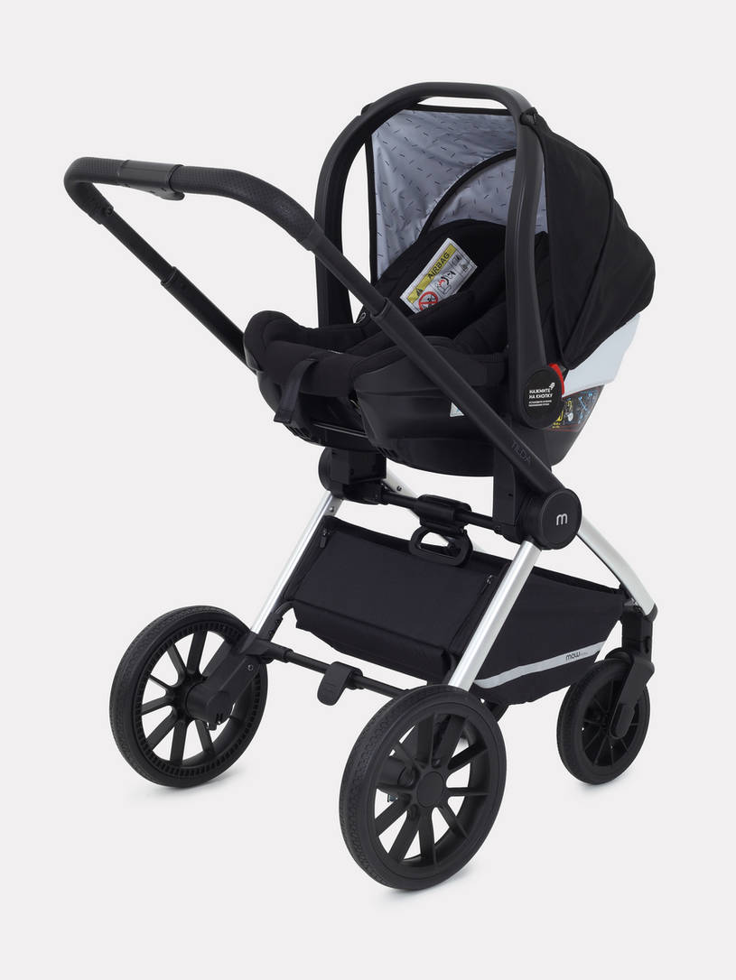 Коляска 3 в 1 Mowbaby Tilda Black