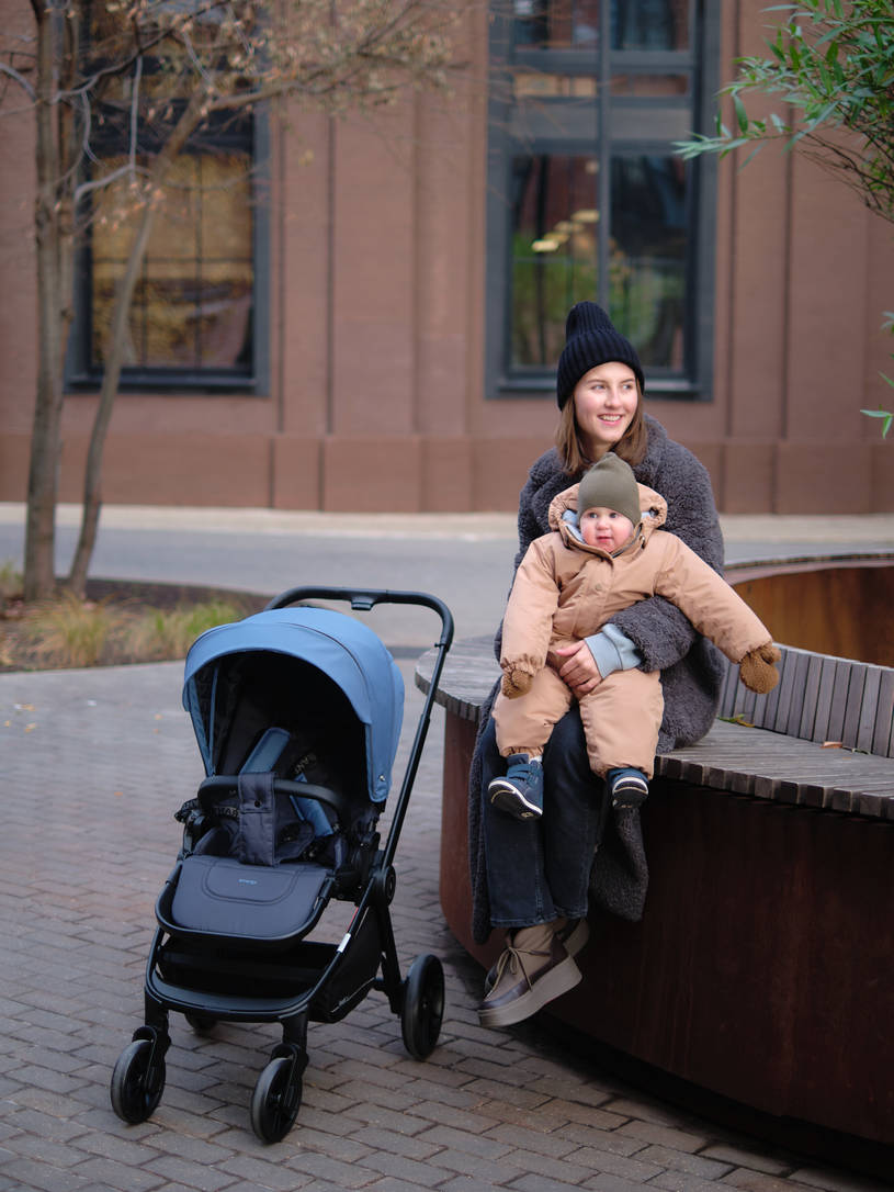 Коляска 2 в 1 Rant Basic Energy Blue