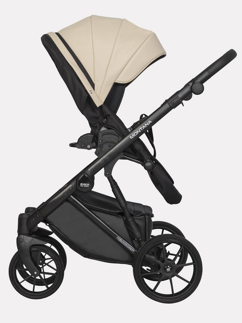 Коляска 2 в 1 Riko Basic Montana Ecco 15 ivory beige