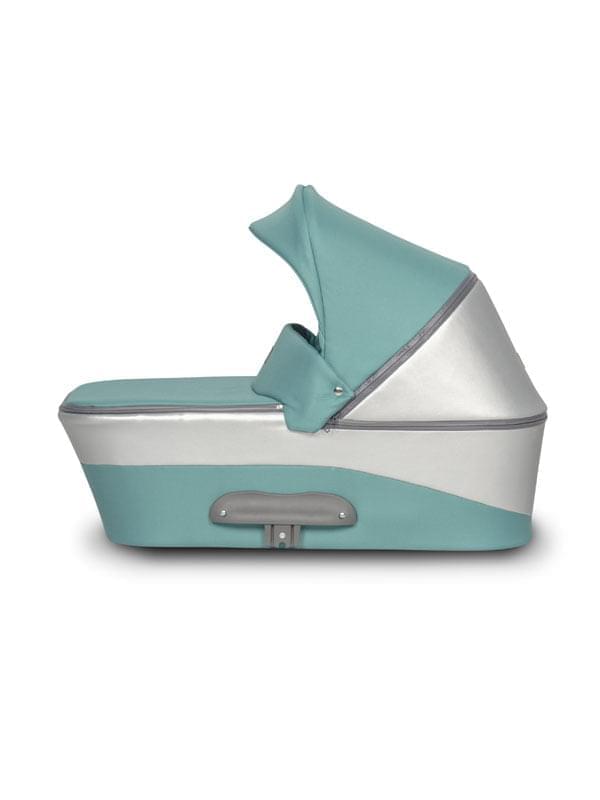 Коляска 2 в 1 Riko Basic Colin 06 серо-бирюзовый