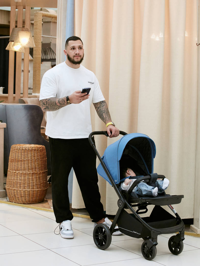 Коляска 2 в 1 Rant Basic Energy Blue