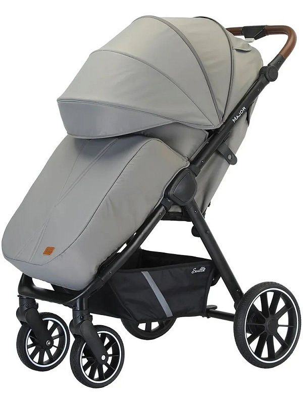 Детская прогулочная коляска Sevillababy Major серo-коричневый