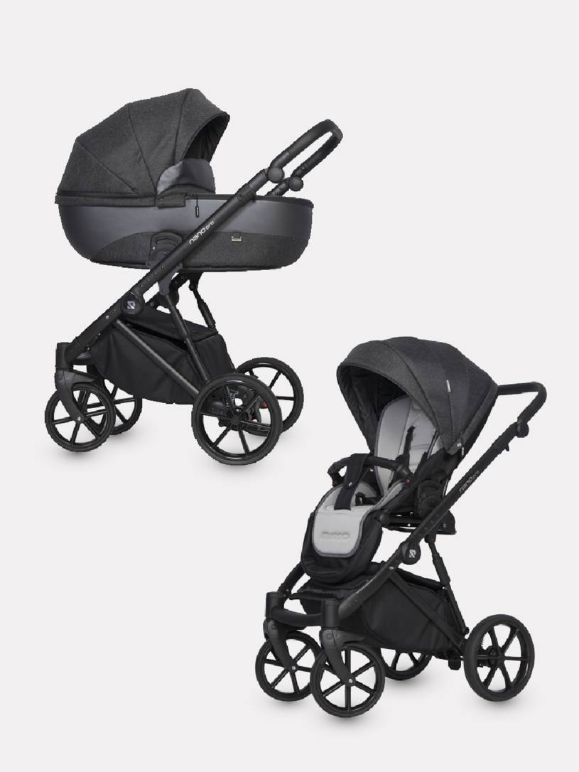 Коляска 2 в 1 Riko Nano Pro 06 carbon