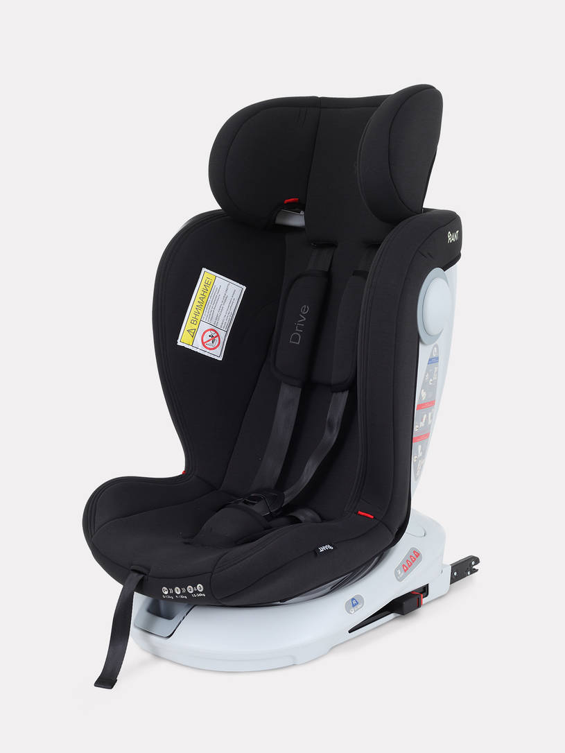 Автокресло Rant Drive Isofix 0/1/2/3 (0-36 кг) Black