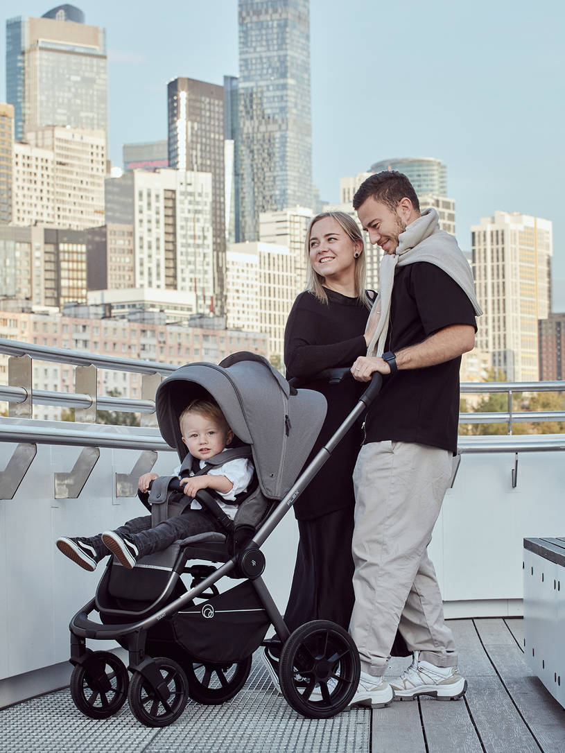 Коляска 2 в 1 RANT FLEX PRO 2023 RA074 GREY