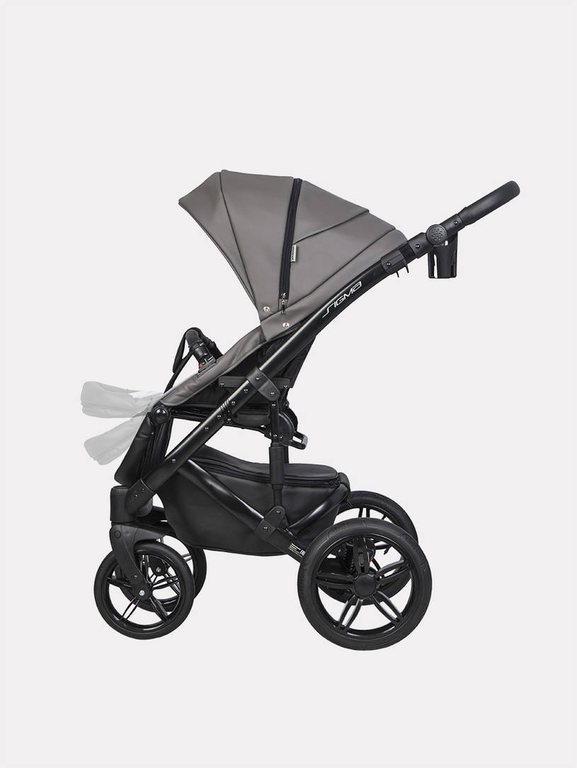 Коляска 3 в 1 Riko Sigma Pro Anthracite