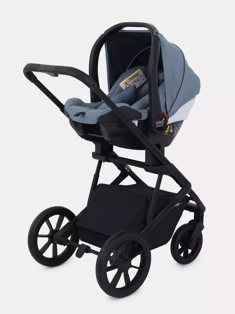 Коляска 3 в 1 Rant Basic Nexus Blue Mirage