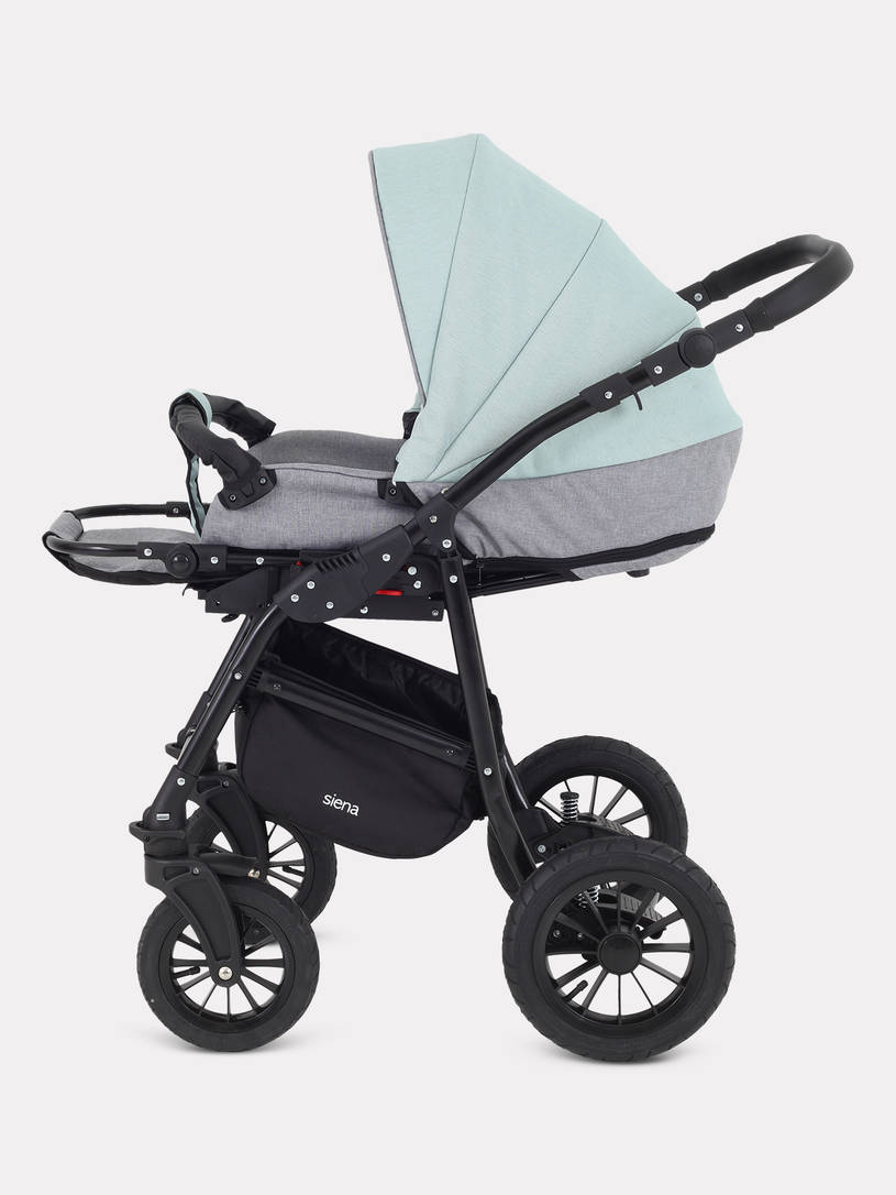 Коляска Rant Siena 2024 10 серый-ментоловый