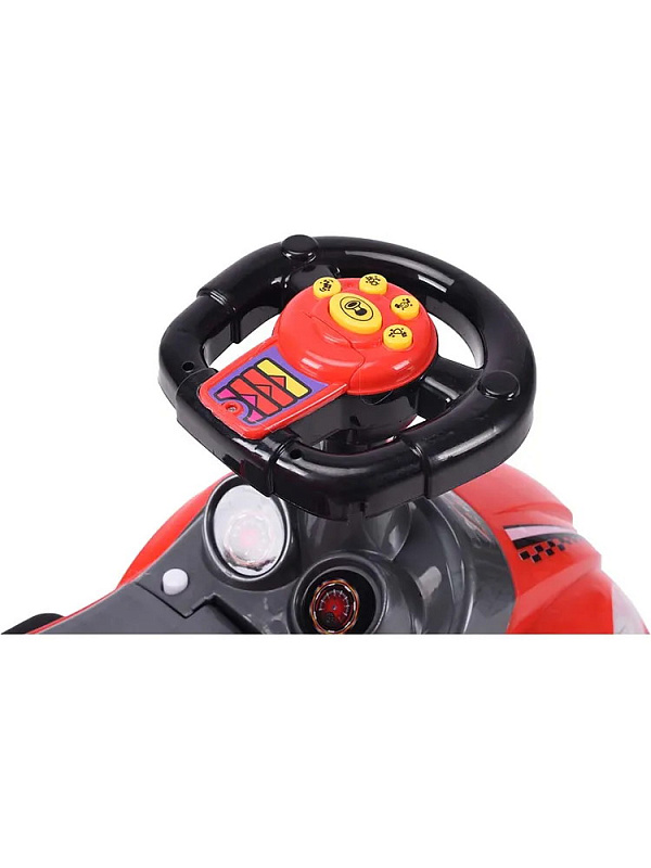 Детская каталка Sevillababy Mega Car 3 в 1 с ручкой BC202 red/красный