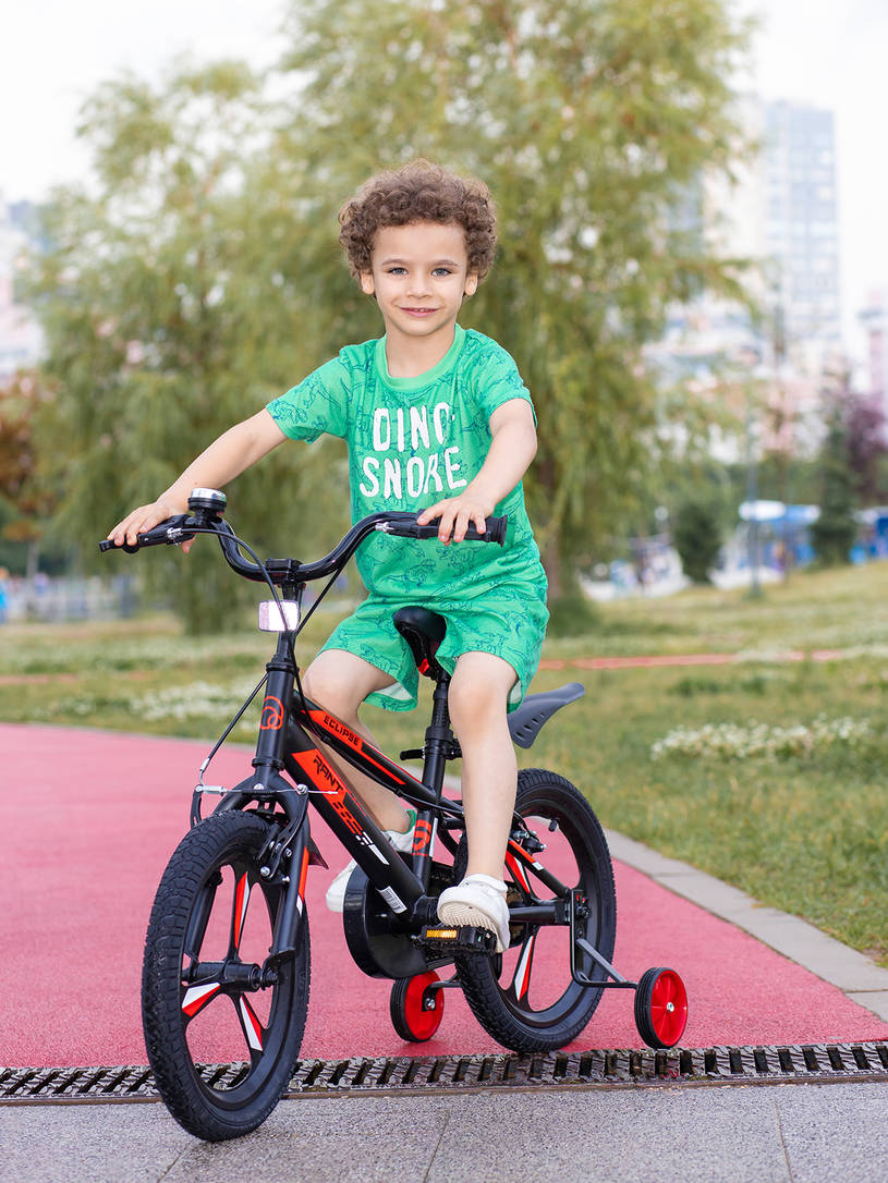 Велосипед 2-х колесный Rant Eclipse 16 черно-красный