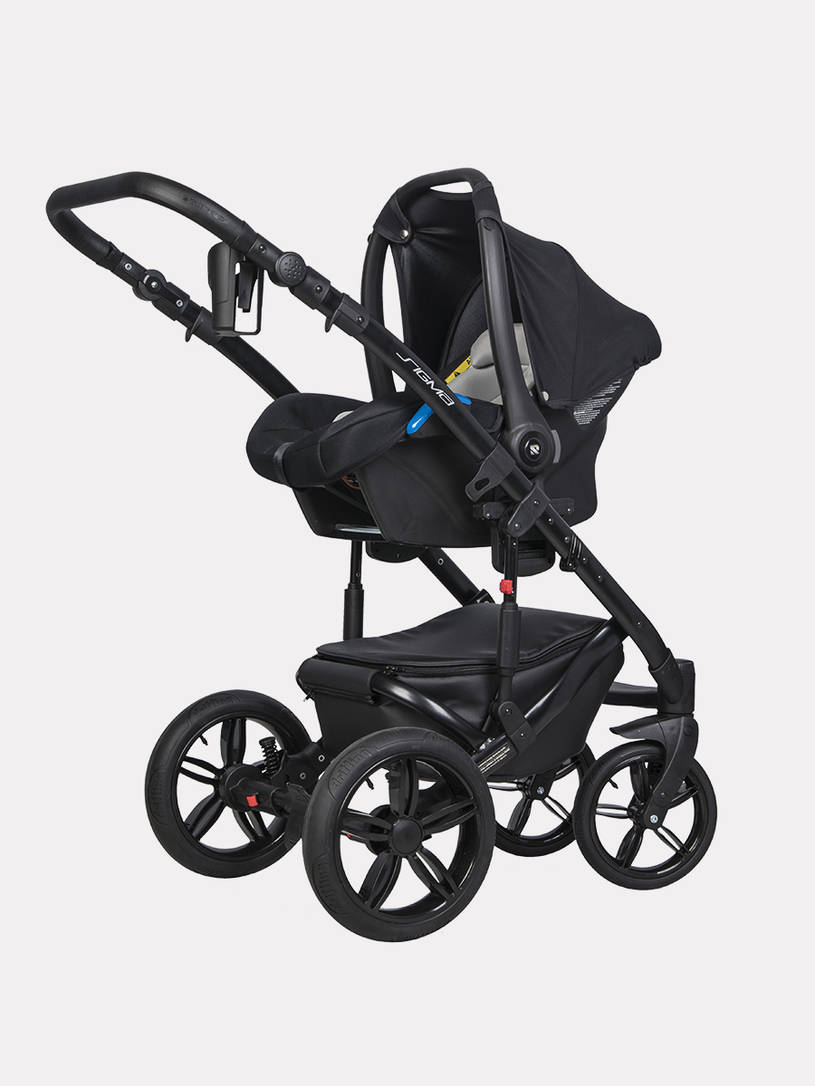 Коляска 3 в 1 Riko Sigma Pro Energy pink