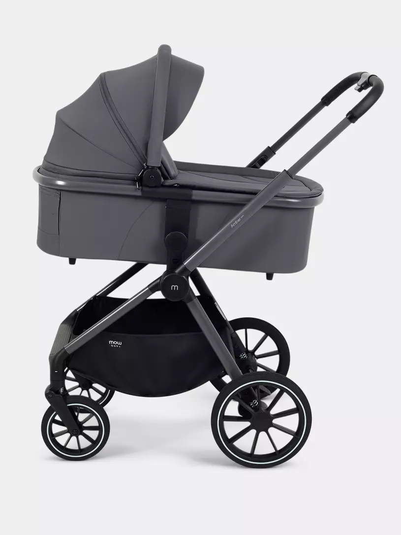 Коляска 3 в 1 Mowbaby Amber PRO Graphite