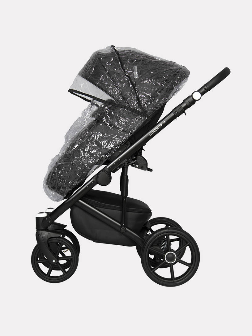 Коляска 2 в 1 Riko Basic Ozon 06 черный