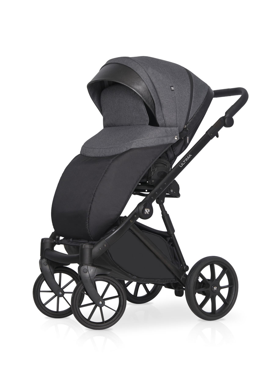 Коляска 2 в 1 Riko Ultima 05 Anthracite темно-серый