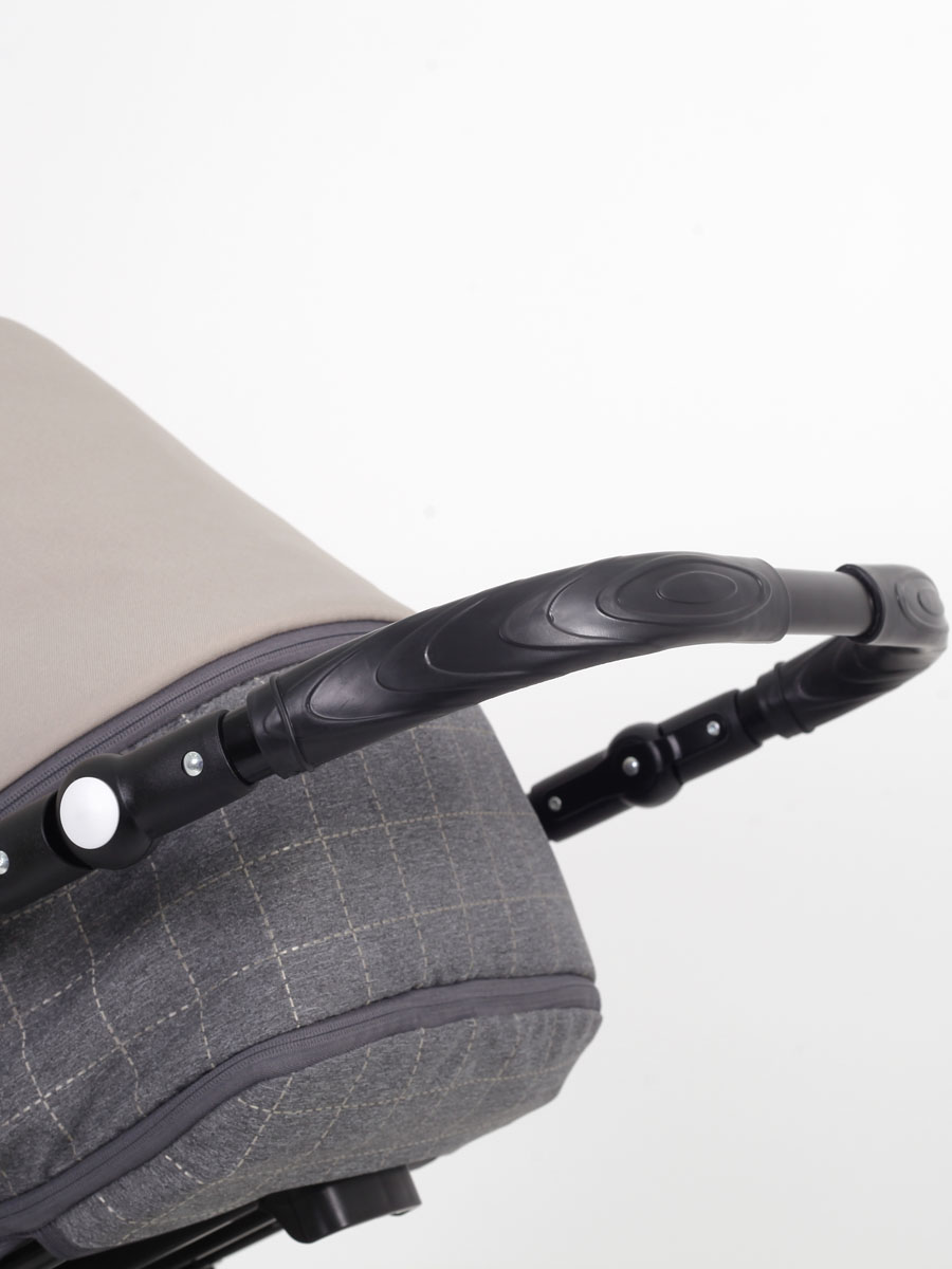 Коляска 2 в 1 Rant Nova 03 серый-бежевый