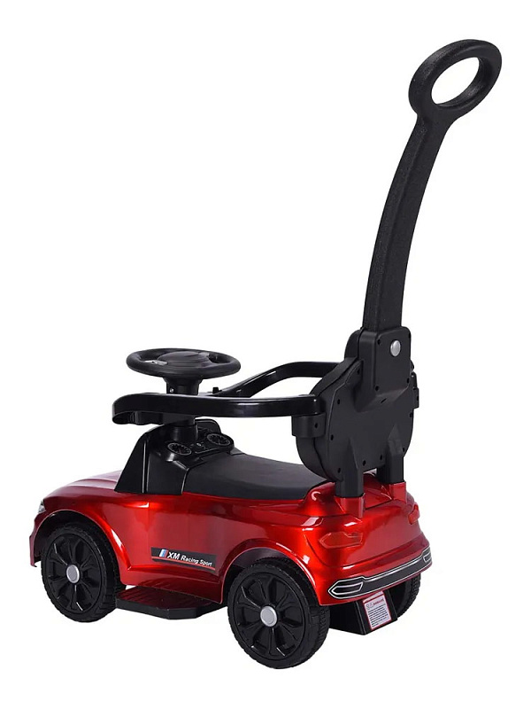 Детская каталка Sevillababy XM Racing 3 в 1 с ручкой 815-2 painted wine red/красный