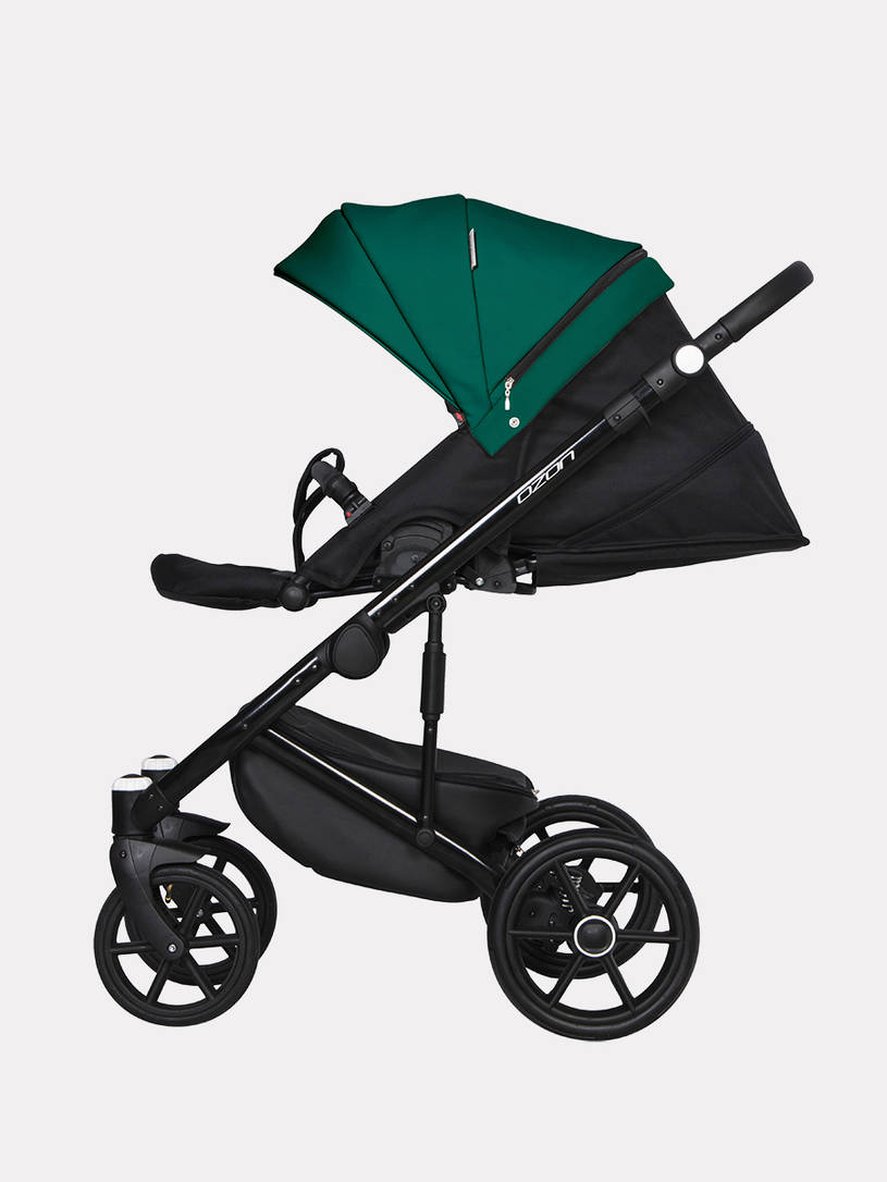 Коляска 2 в 1 Riko Basic Ozon Ecco 22 изумрудный