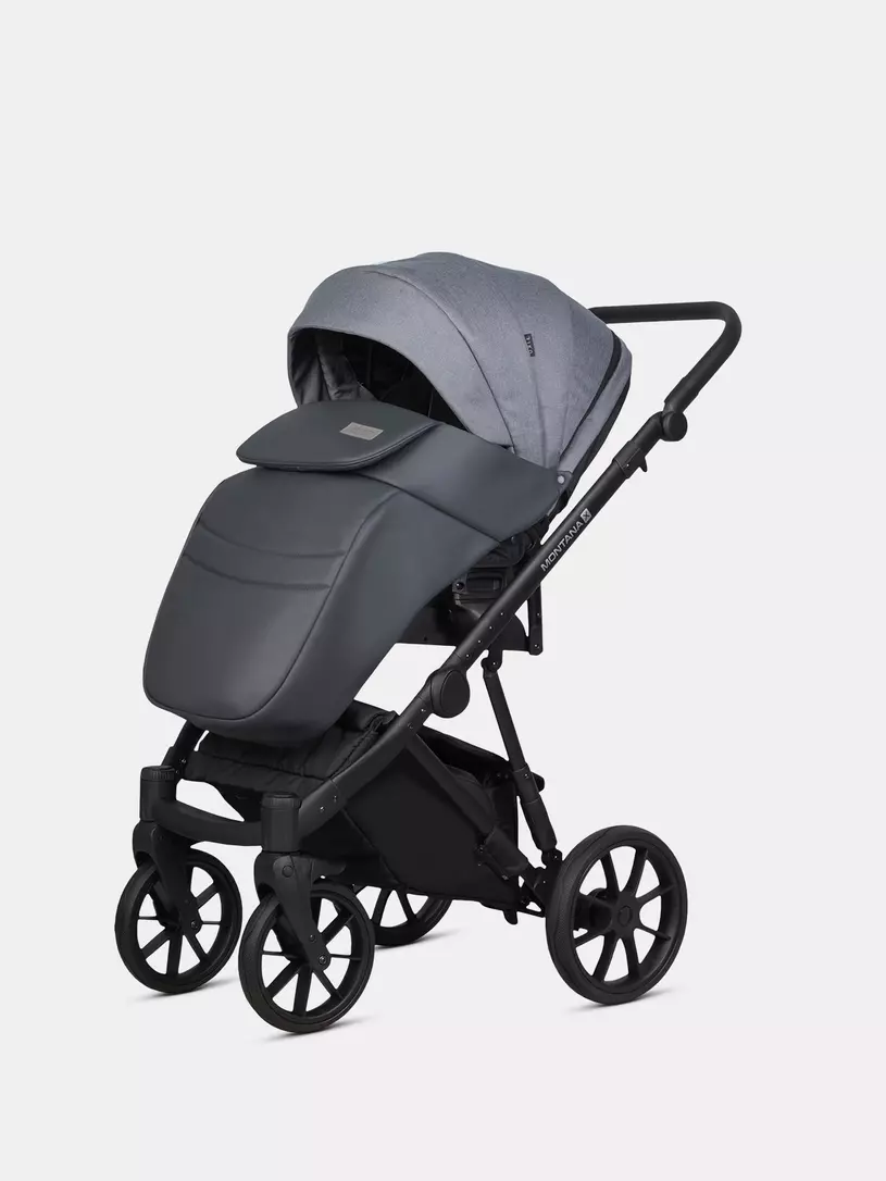 Коляска 3 в 1 Riko Basic Montana X Plus 40 Graphite