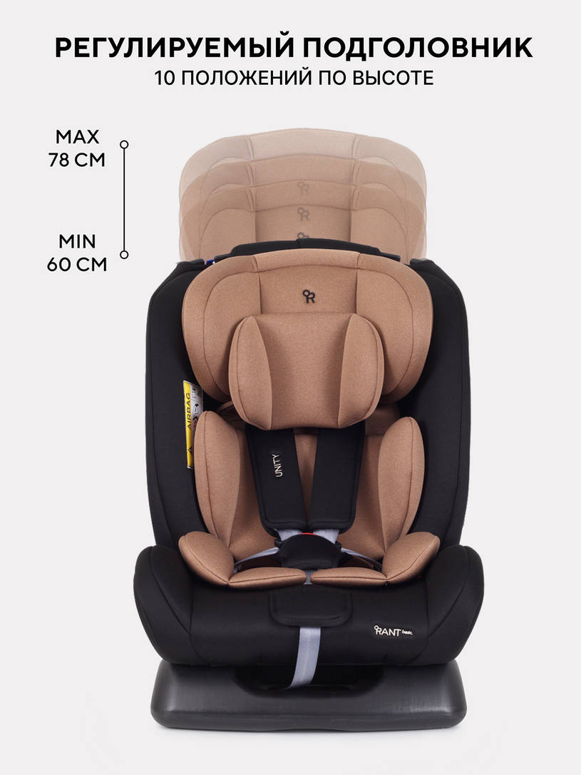 Автокресло Rant Basic Unity 0/1/2/3 (0-36 кг) Beige
