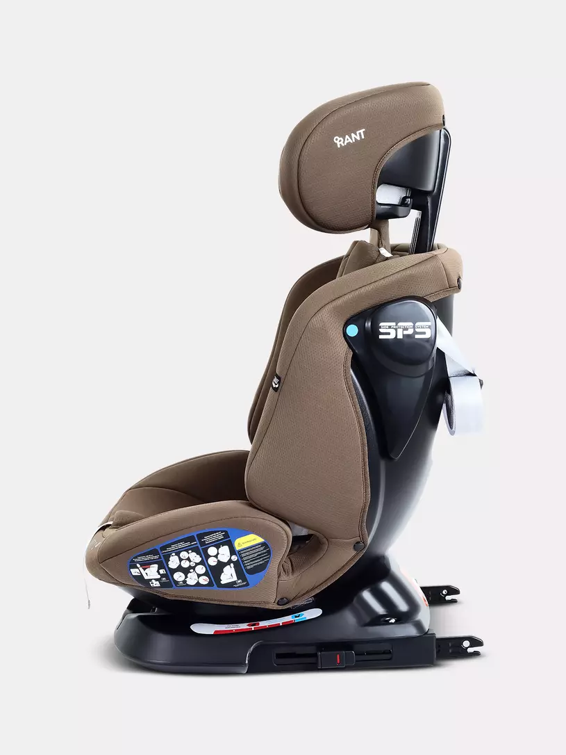 Автокресло Rant Nitro new isofix группа 0/1/2/3 (0-36 кг) Beige