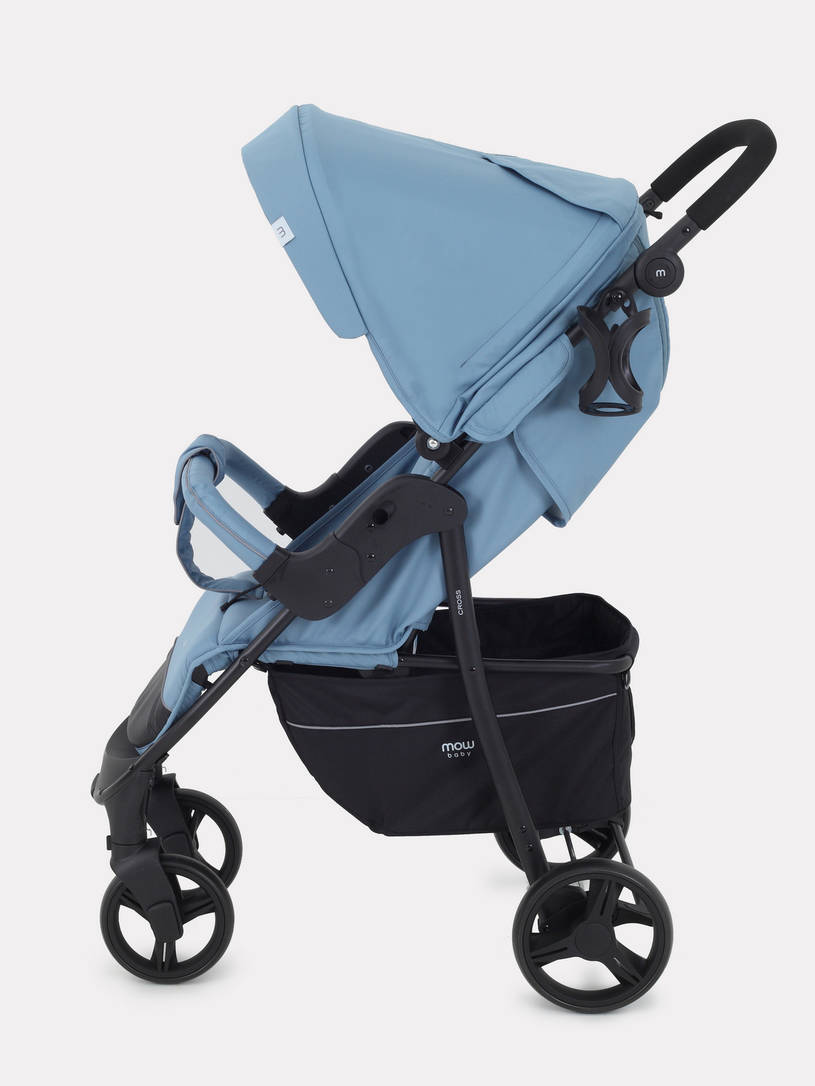 Коляска прогулочная Mowbaby Cross 2024 blue