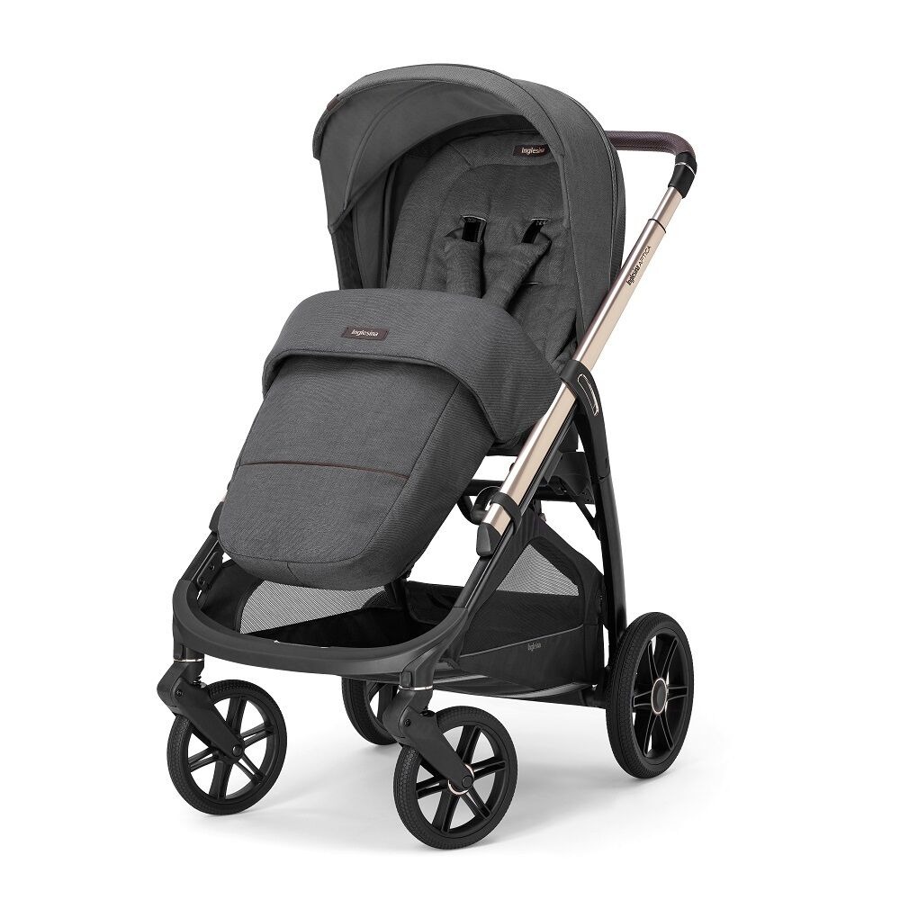 Коляска 2 в 1 Inglesina Aptica New с подставкой под люльку Stand Up, Velvet Grey