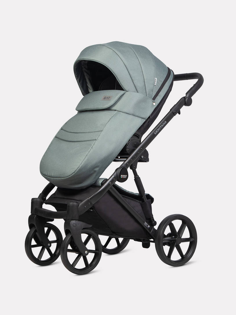 Коляская 3 в 1 Riko Basic Montana 2025 51 Green