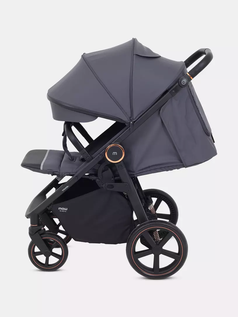 Коляска прогулочная Mowbaby Trail 2025 Graphite