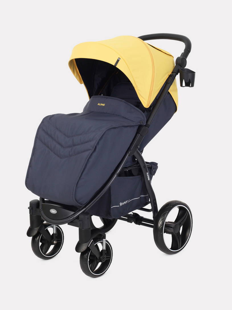 Коляска прогулочная Rant Basic Alpine Eva Yellow