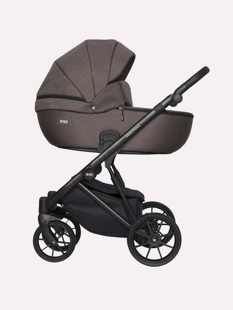 Коляска 2 в 1 Riko Basic Montana 01 коричневый