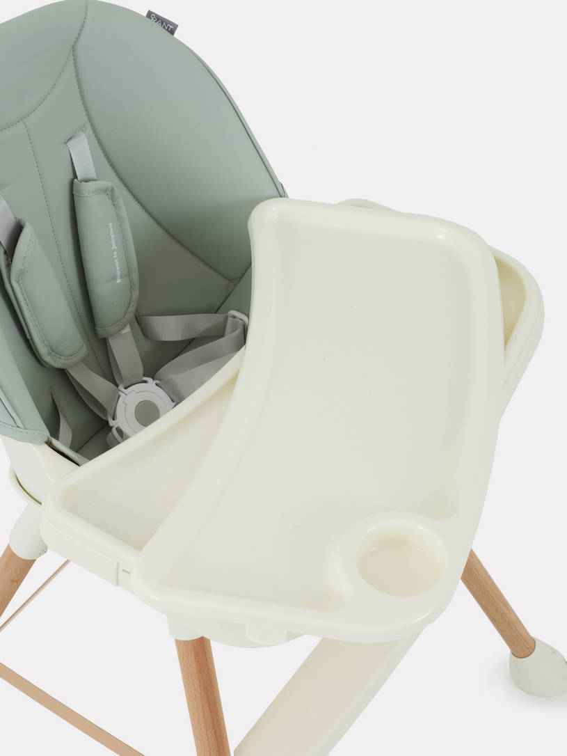 Стульчик для кормления Rant Juicy Wood green