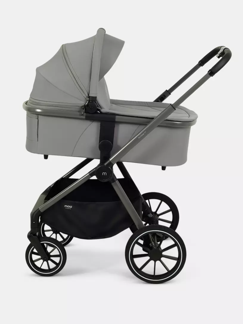 Коляска 3 в 1 Mowbaby Amber PRO Grey