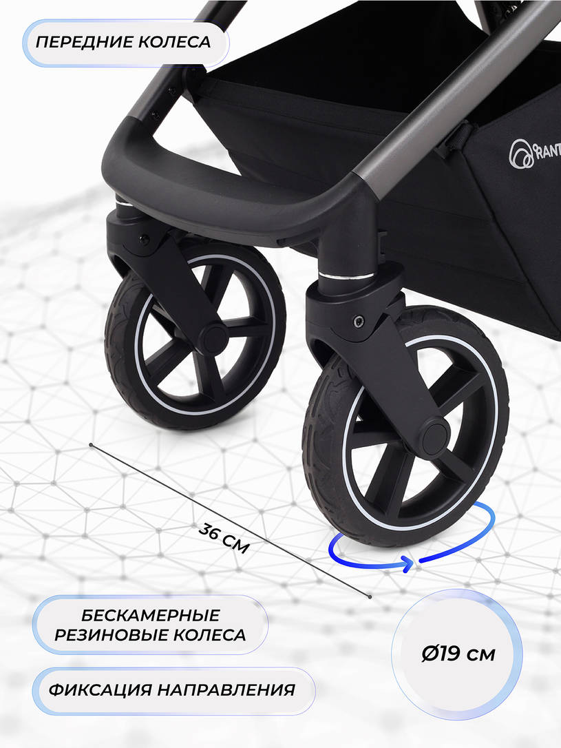 Коляска прогулочная Rant Caspia 2.0 2025 Green