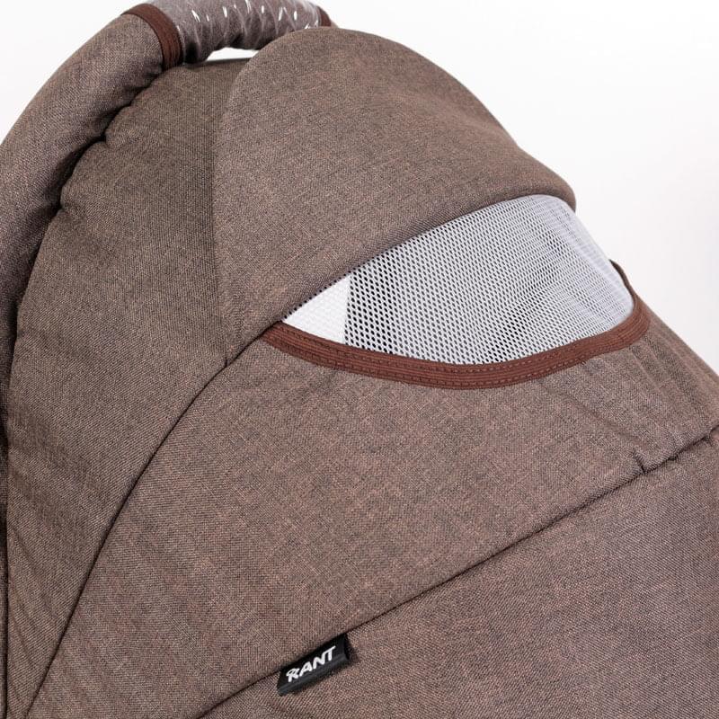 Коляска 2 в 1 Rant Fenix Prime 05 коричневый