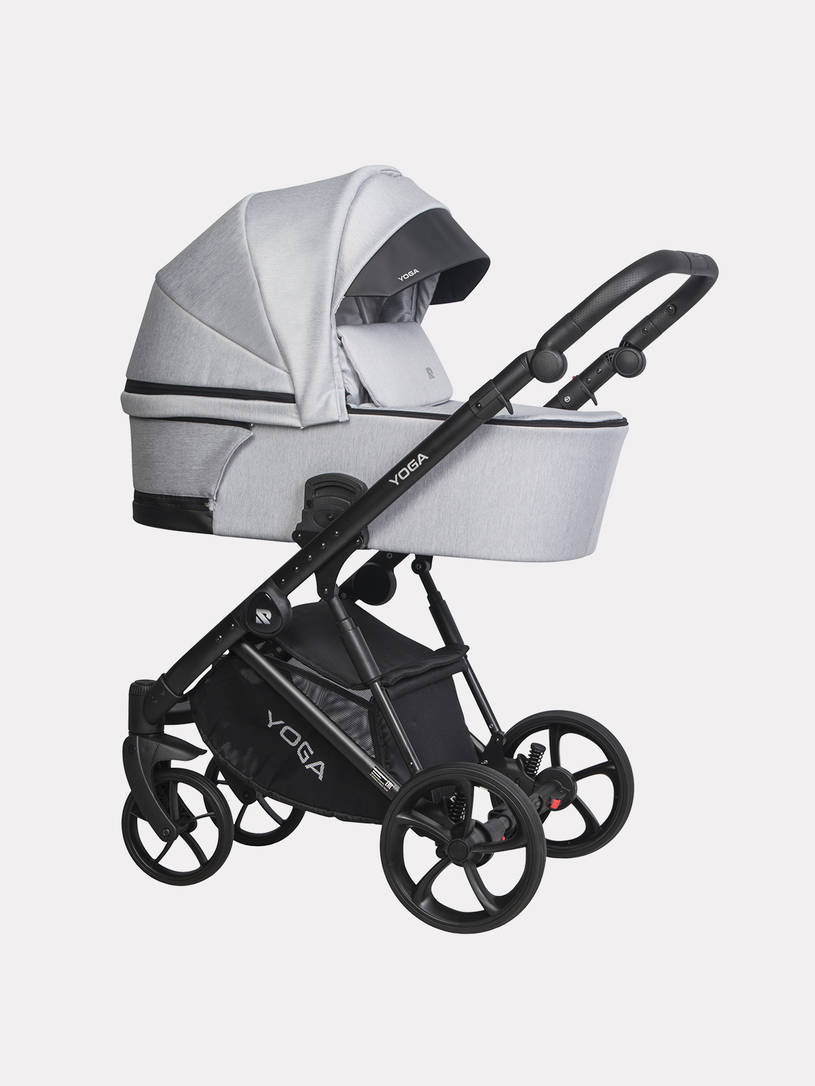 Коляска 2 в 1 Riko Basic YOGA, 03 СЕРЫЙ