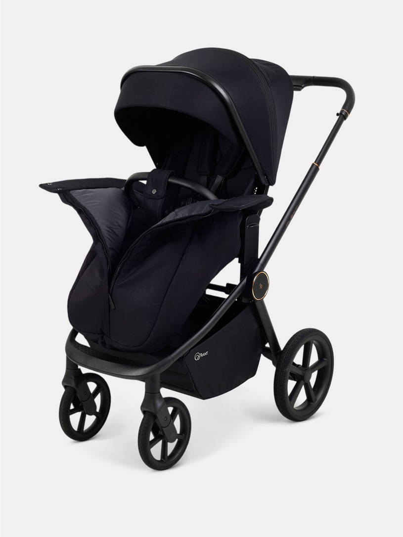 Коляска 2 в 1 Rant Flex Soft Therm Gold black