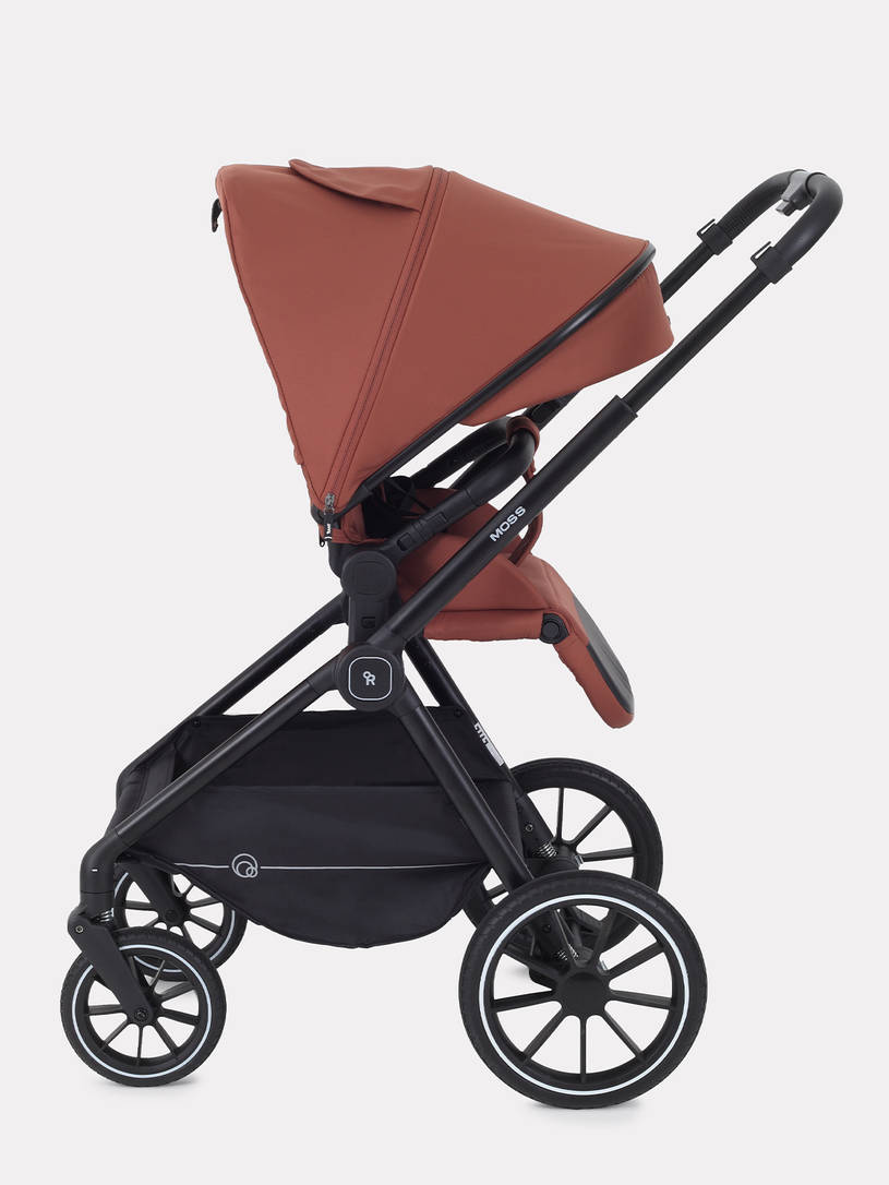 Коляска 2 в 1 Rant Moss Maroon brown