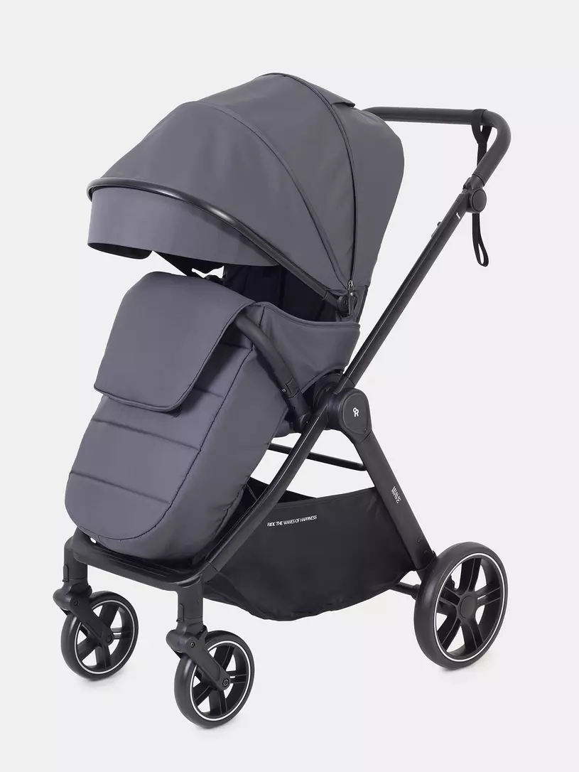 Коляска 2 в 1 Rant Basic Wave Graphite