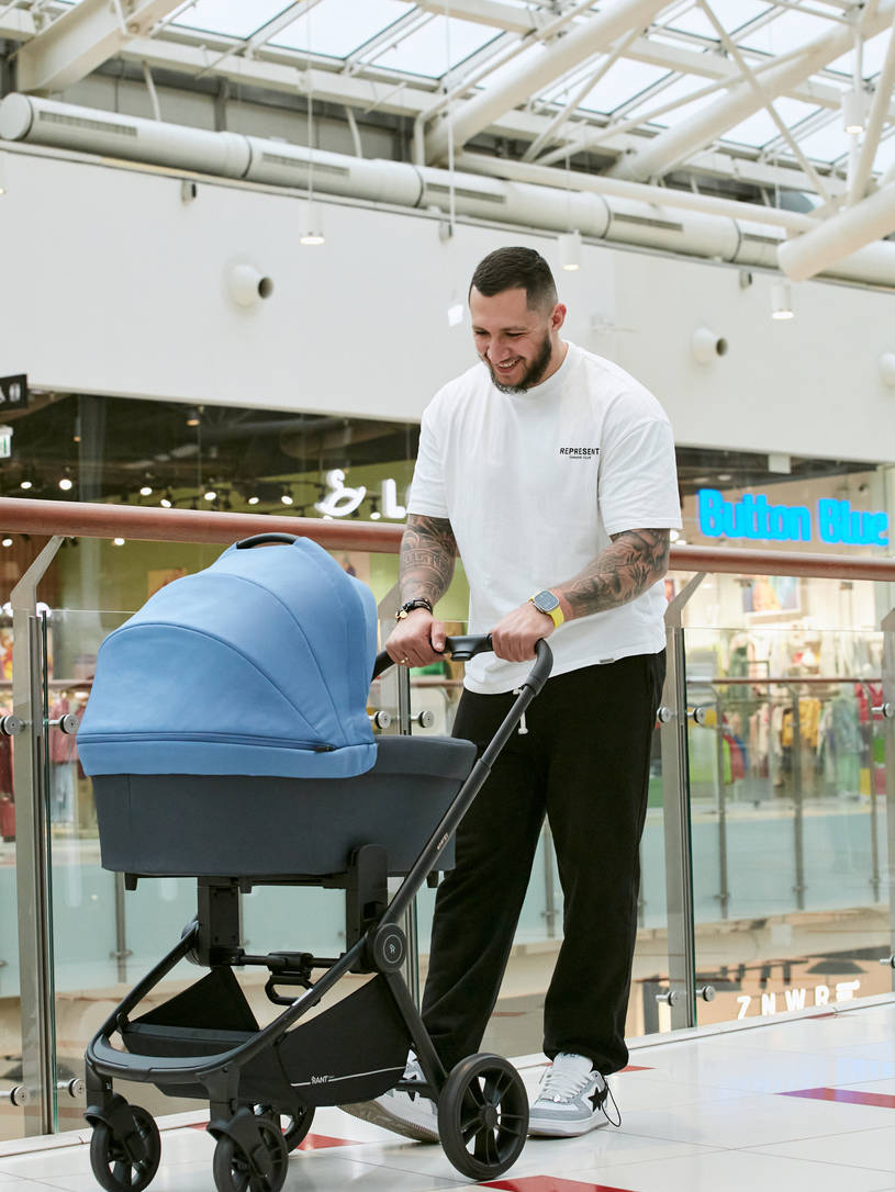 Коляска 2 в 1 Rant Basic Energy Blue