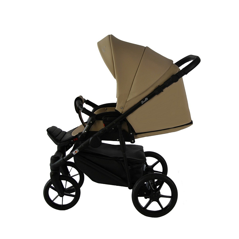Детская коляска Sevillababy Tisso 2 в 1 бежевый экокожа