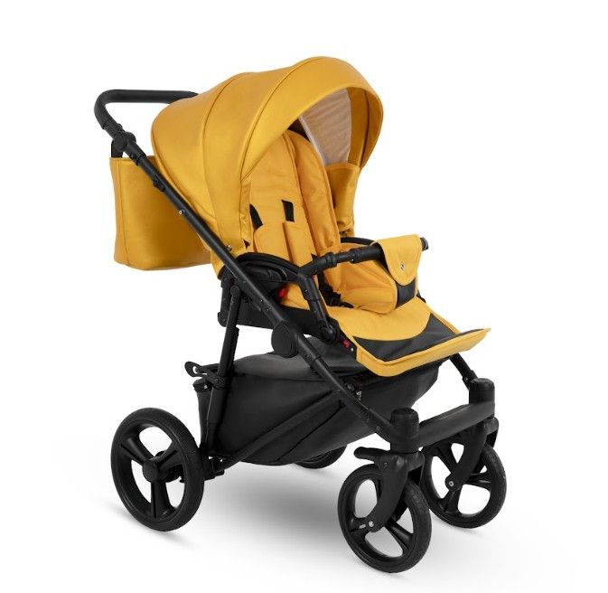 Коляска 2 в 1 Camarelo Tisso, TIS-02 (Лимонный)